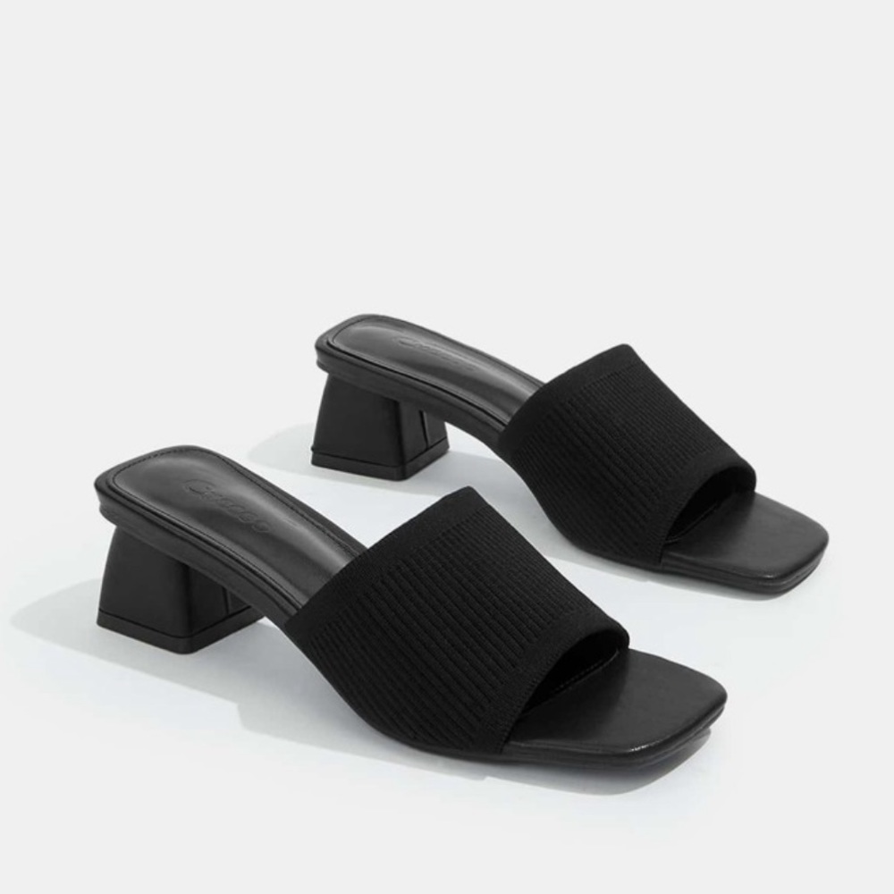 Chunky Heeled Sandal